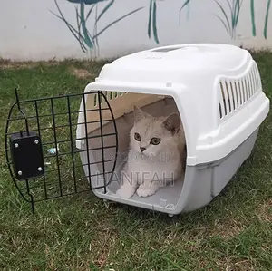 Photo - Portable Cat Carrier Cage/ Travel Crate Pet Carrier
