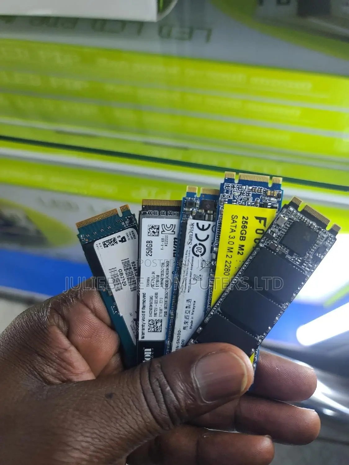 256 SSD M2/ Nvme Solid State Drives