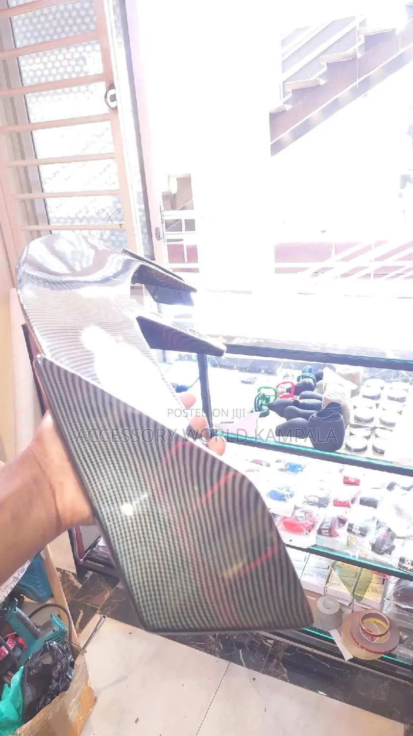 Universal Hatchback Car Roof Spoiler Carbon Fiber
