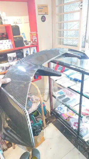 Universal Hatchback Car Roof Spoiler Carbon Fiber