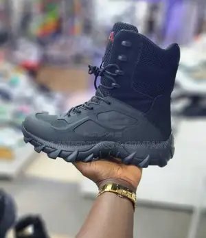 Men's High-Top Desert Tactical Boots, Comfort Breathable