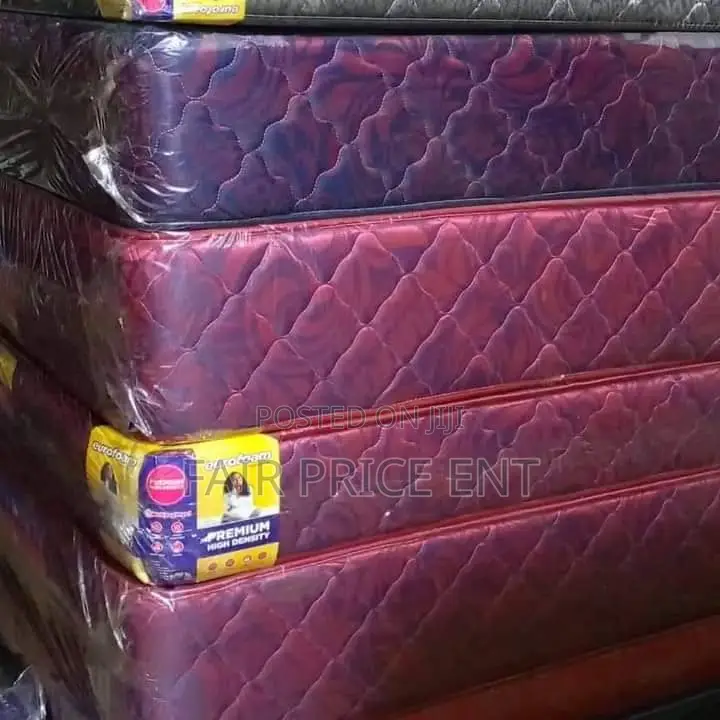 Eurofoam Premium High Density Mattress. 5*6*8inches.( Pink)