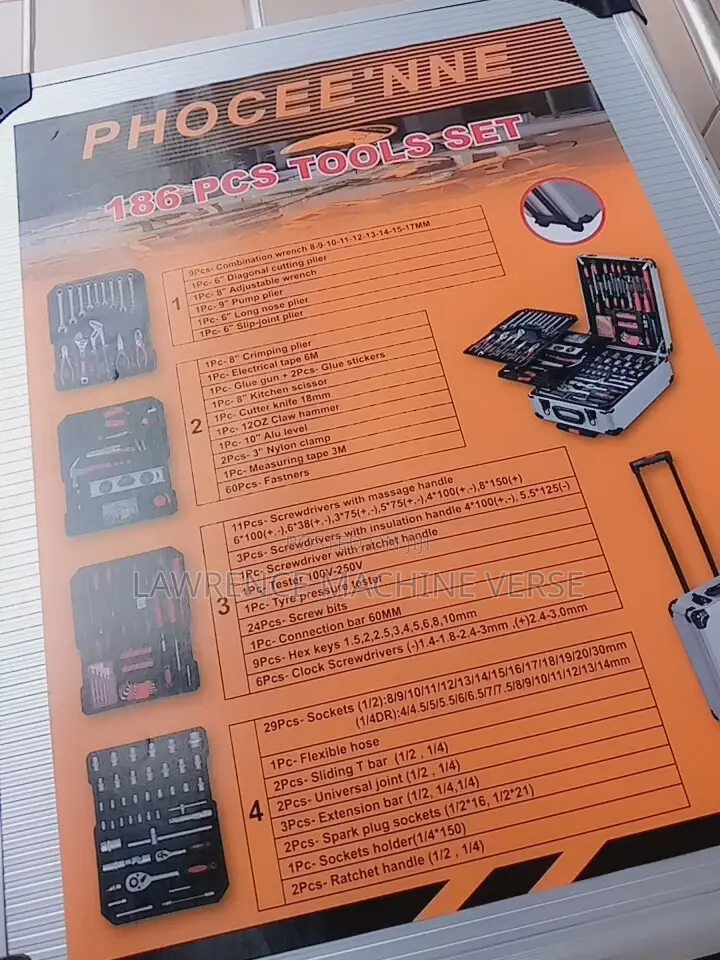 Tool Set 186pcs