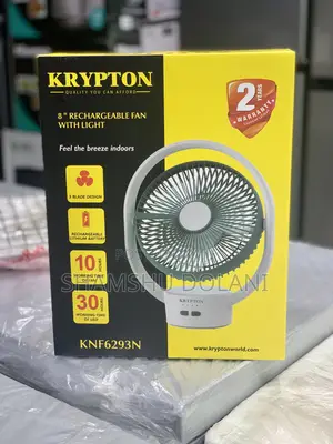 Krypton Rechargeable Fan