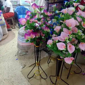 Decorative Flower Stand Plus Flowers