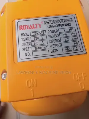 Concrete Vibrator Japan Made and Poker38mm Electric