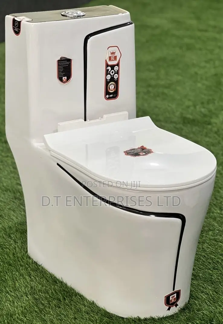 Genuine Ceramics White Water Closets/Toilets in Central Division