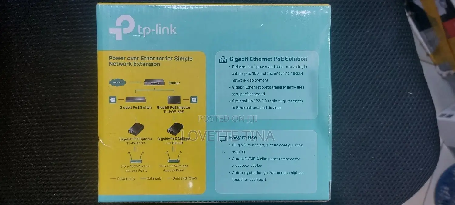 Gigabit Poe Splitter