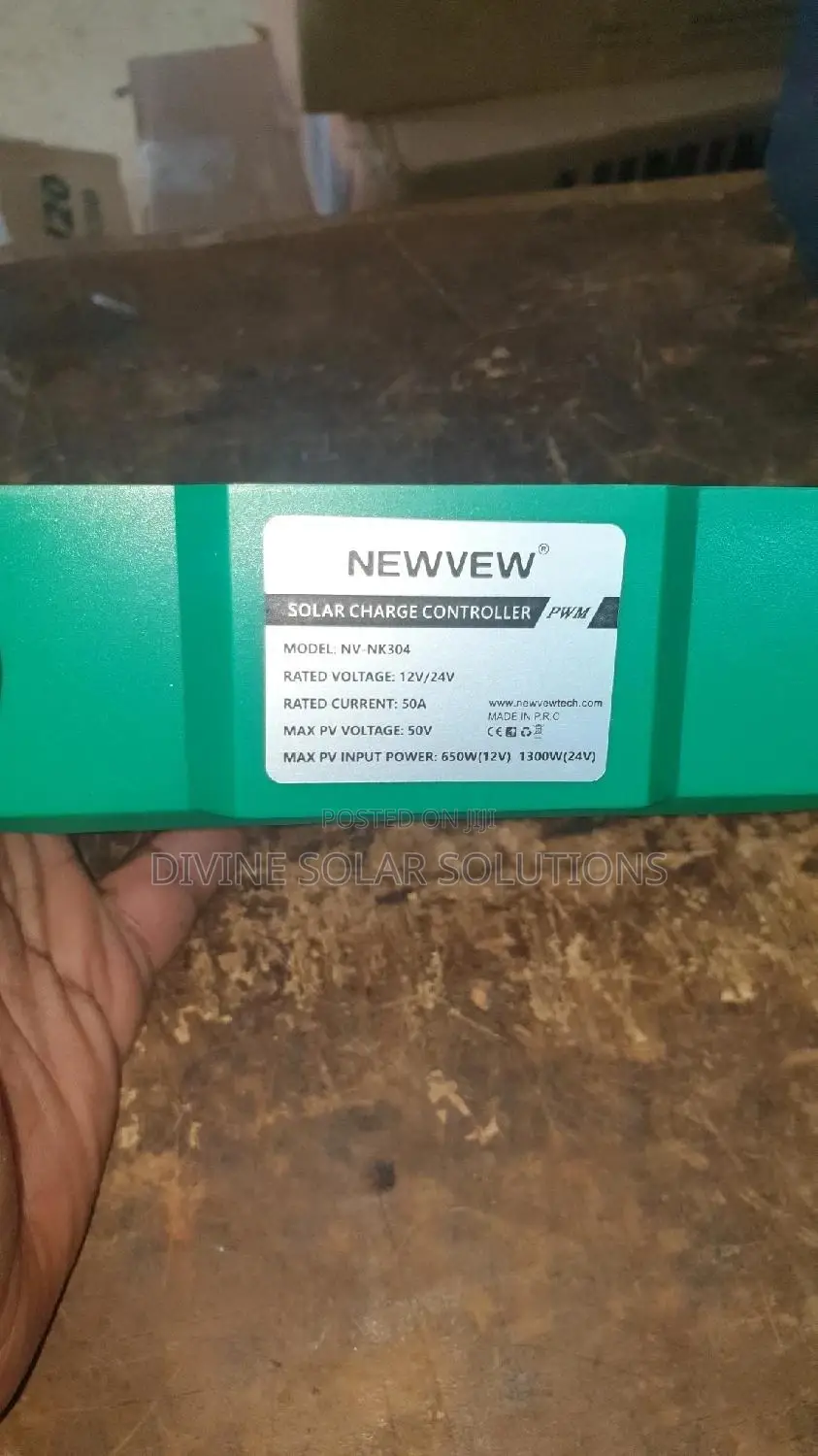 PWM 50A Charge Controller Newvew