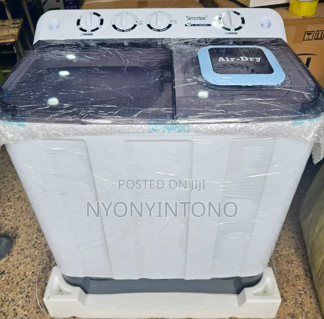 Smartec 10kg Twin Tab Washing Machine.