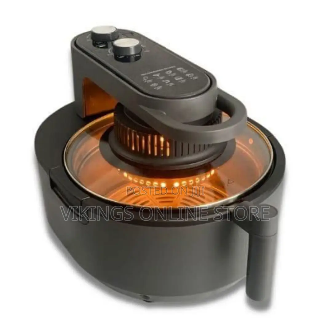 Silver Crest 10L Large Capacity Air Fryer Grill- Black