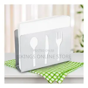 Serviettes Holder - Silver