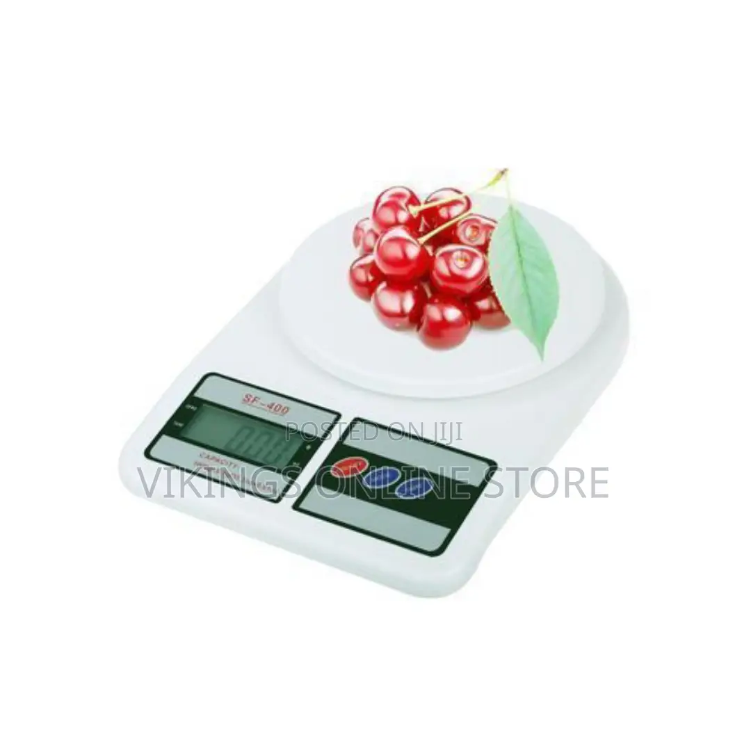 10 Kg Electronic Kitchen Digital Weighing Scale - White