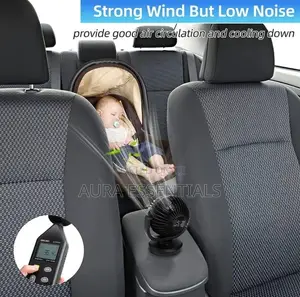 Single 12v Car Dashboard Fan