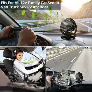 Single 12v Car Dashboard Fan