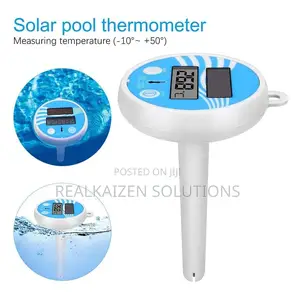 Digital Solar Powered Outdoor Floating Pool |SPA Thermometer