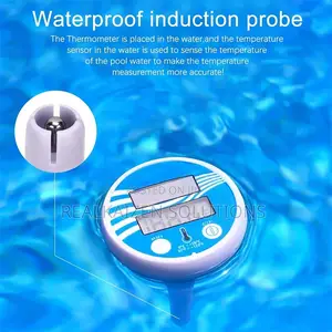 Digital Solar Powered Outdoor Floating Pool |SPA Thermometer
