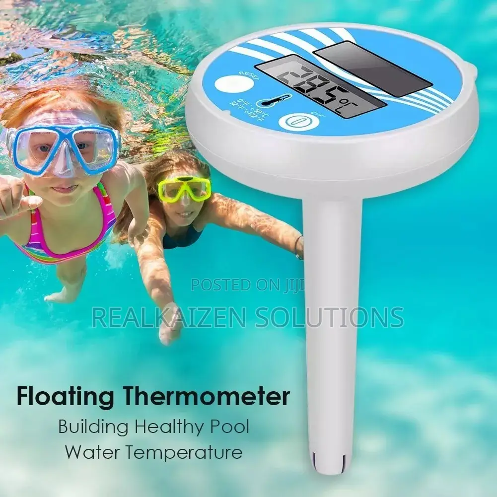 Digital Solar Powered Outdoor Floating Pool |SPA Thermometer