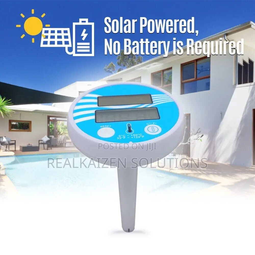 Digital Solar Powered Outdoor Floating Pool |SPA Thermometer