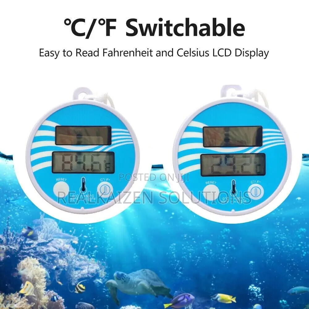 Digital Solar Powered Outdoor Floating Pool |SPA Thermometer