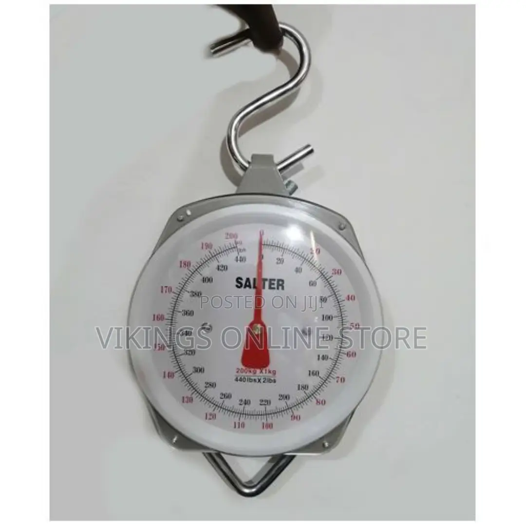 Salter Hanging Weighing Scale 200kg - White