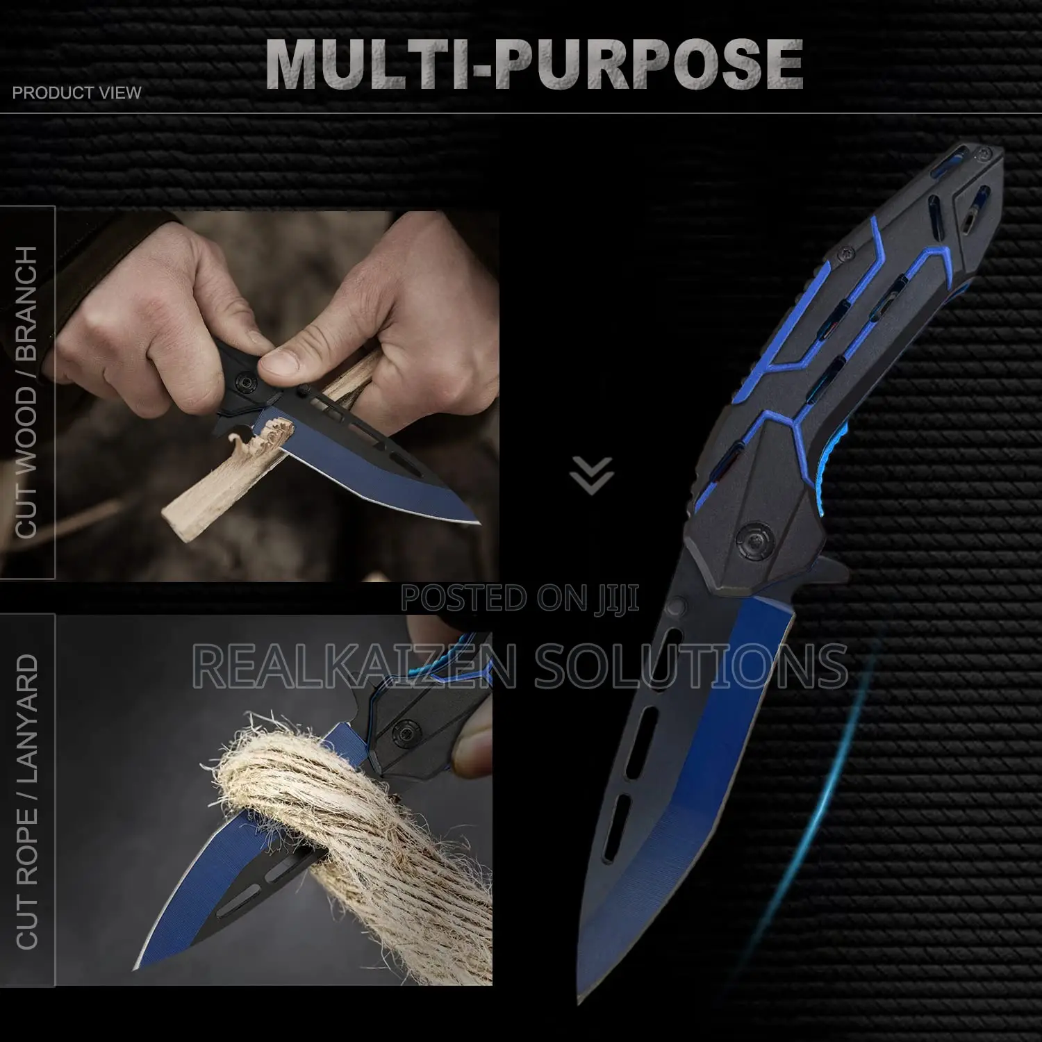 Survival Outdoor Folding | Camping | Hiking Pocket Knife