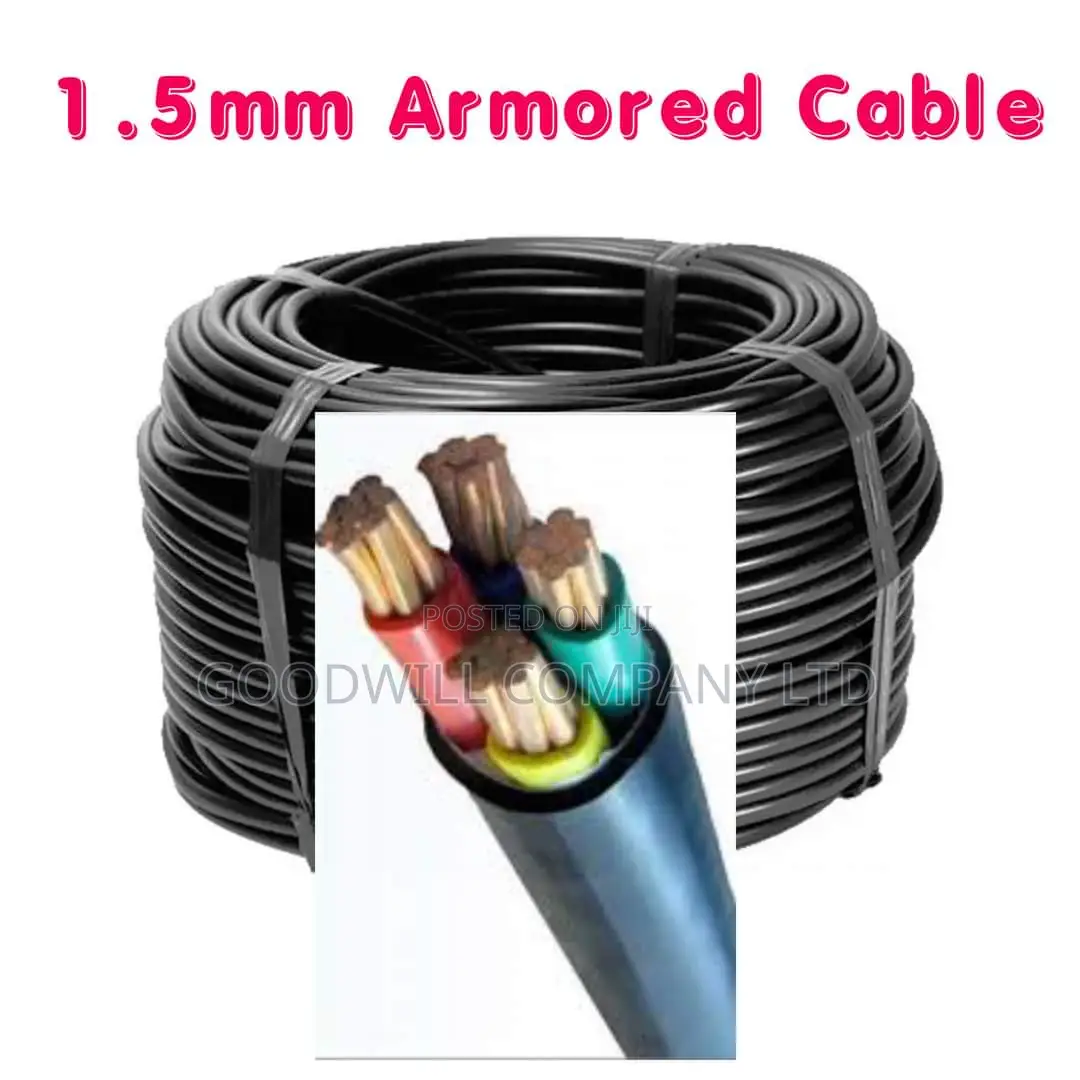 1.5mm 4core Armoured / Underground Cable GHTY
