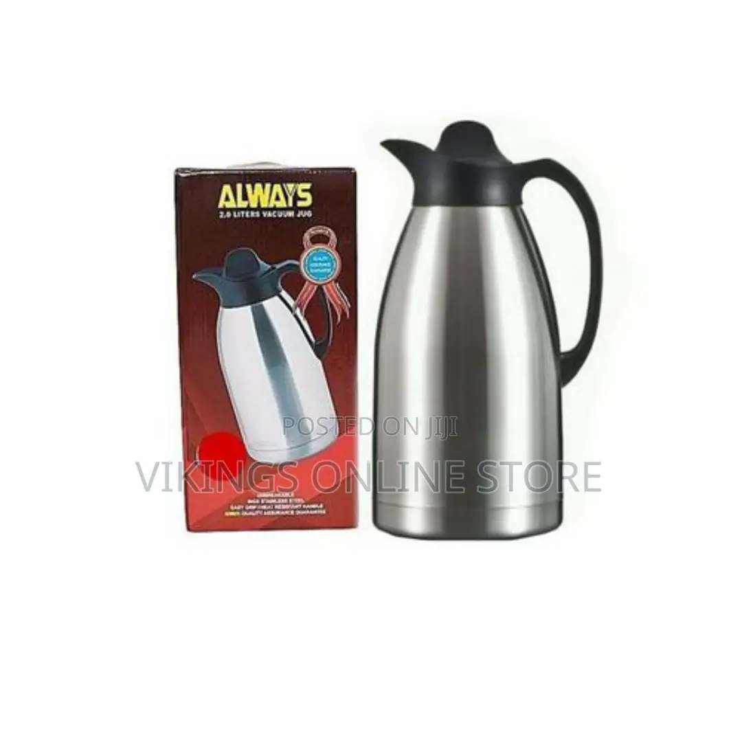 Always Unbreakable 3.0 Liters Vacuum Flask - Steel Silver