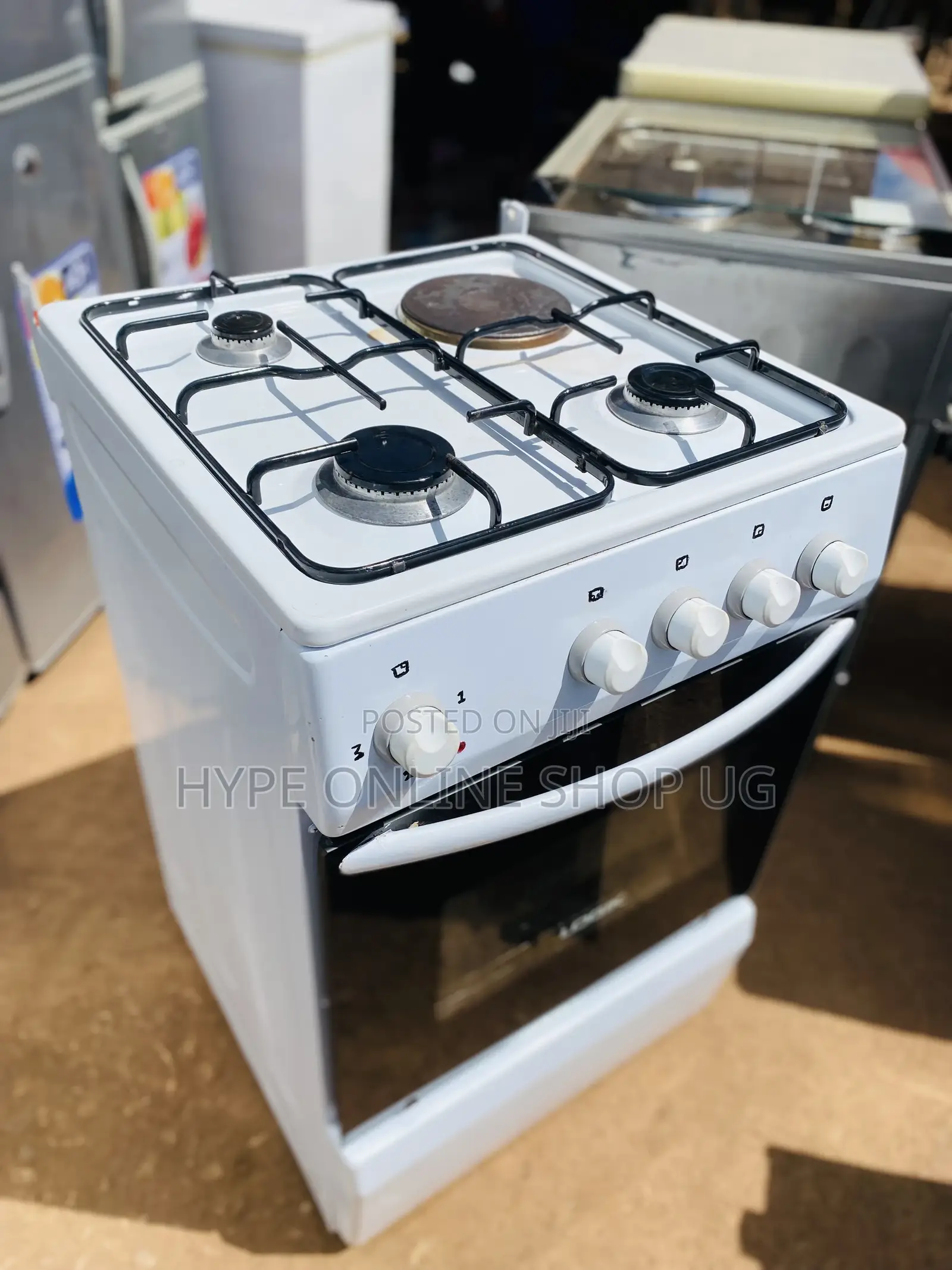 Logik 1by2 Gas Cooker 583