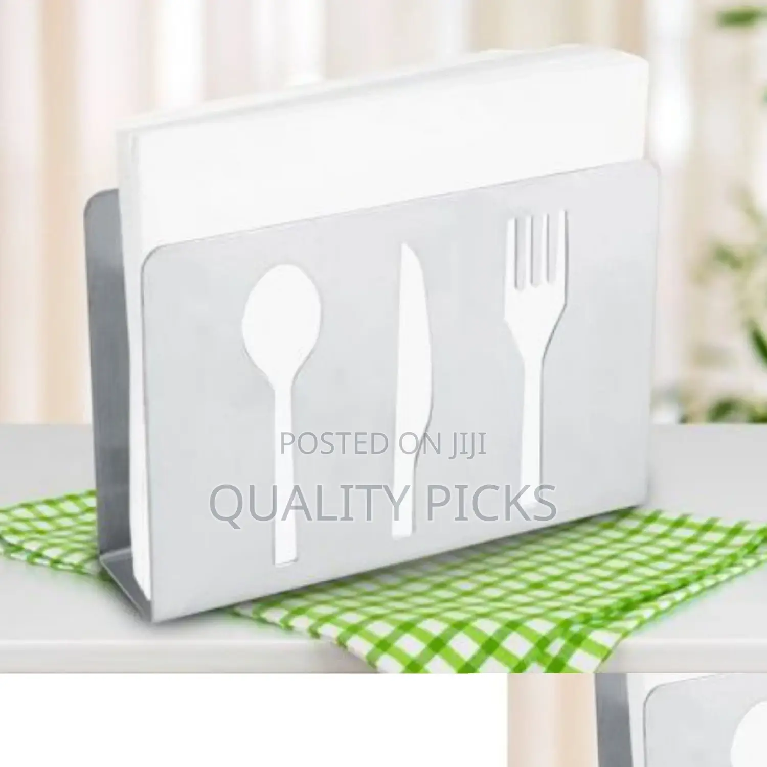 Brand Stainless Tissue Holder