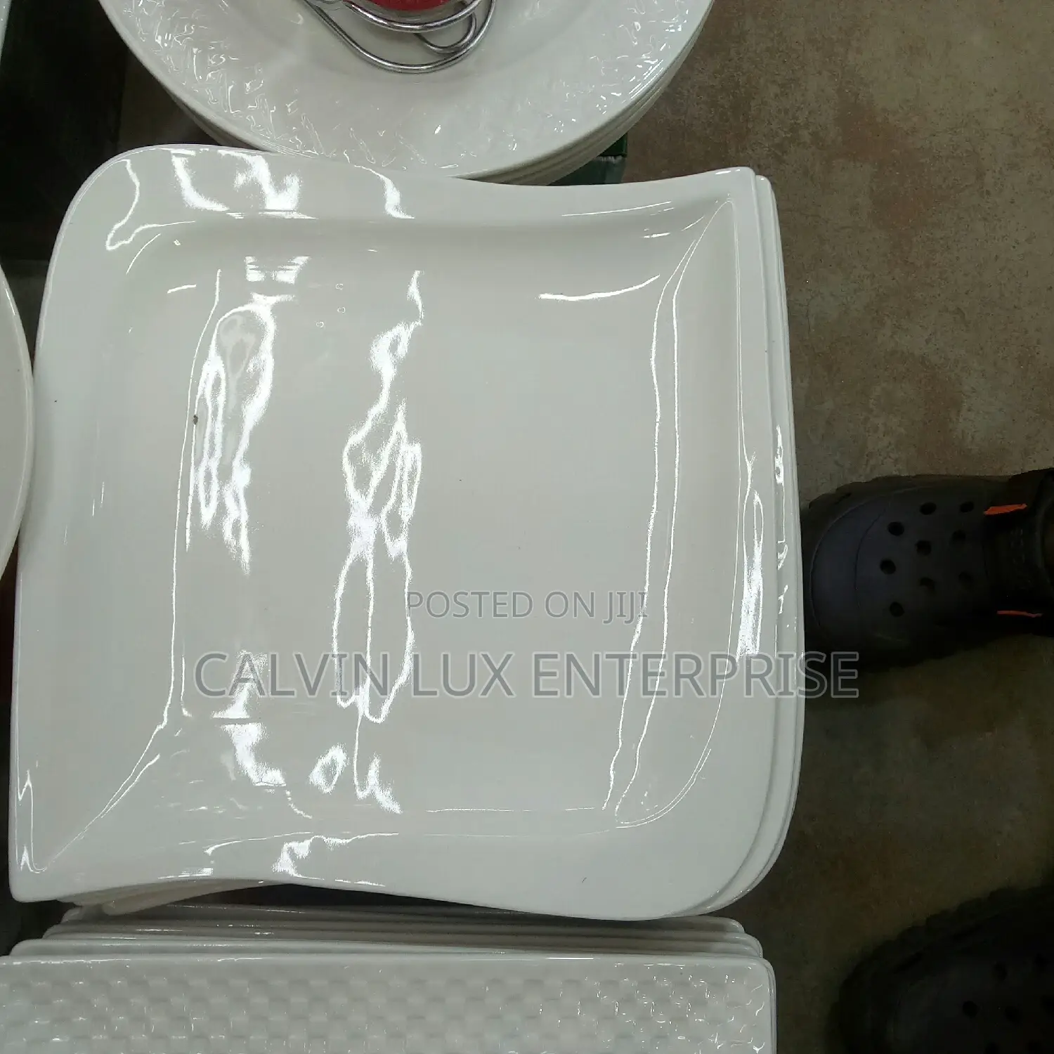 Dinner Plates Square Format
