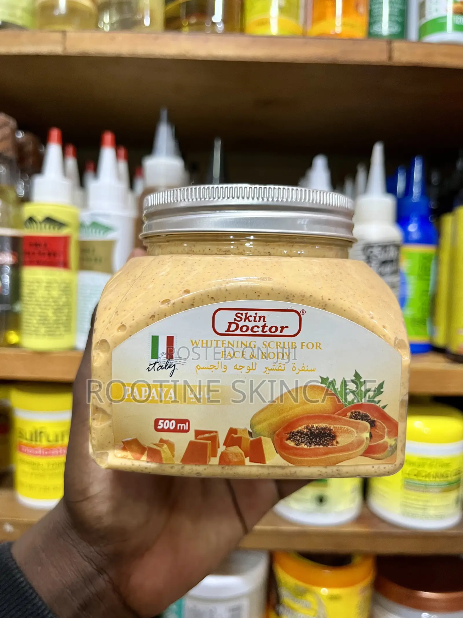 Skin Doctor Whitening Scrub for Face Body