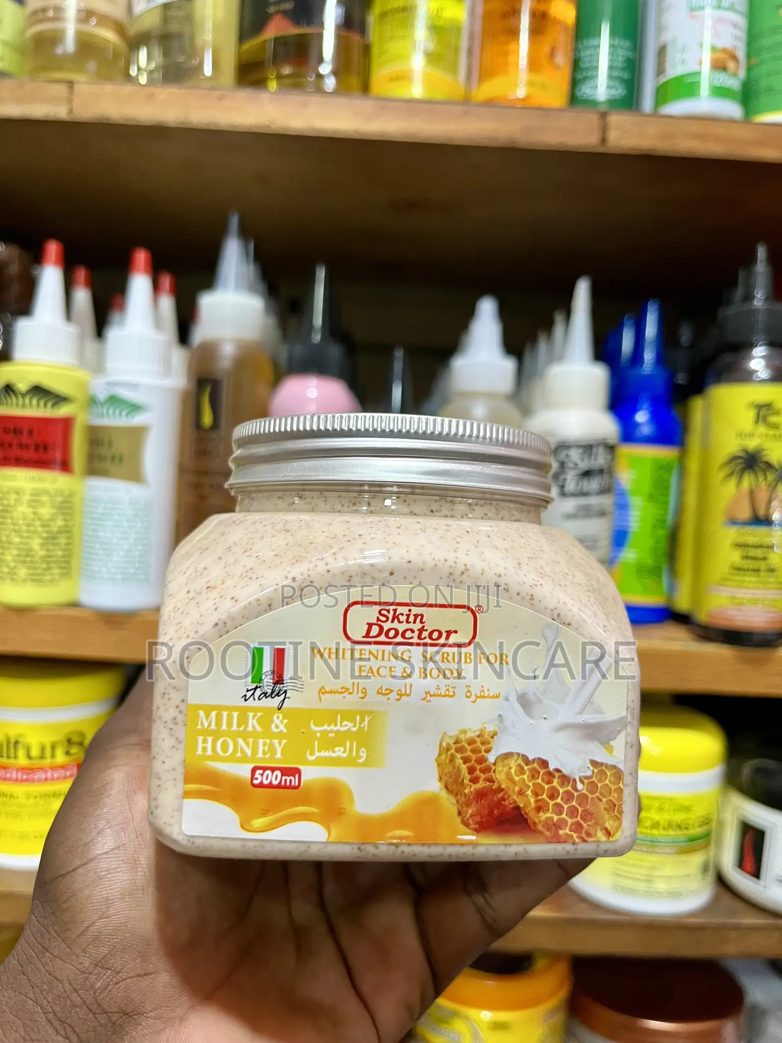 Skin Doctor Whitening Scrub for Face Body