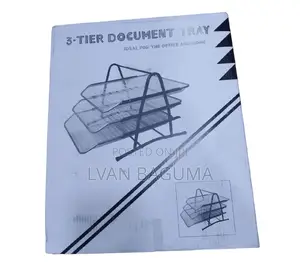 3 Tier Fibre Color Document Basket Tray / Rack