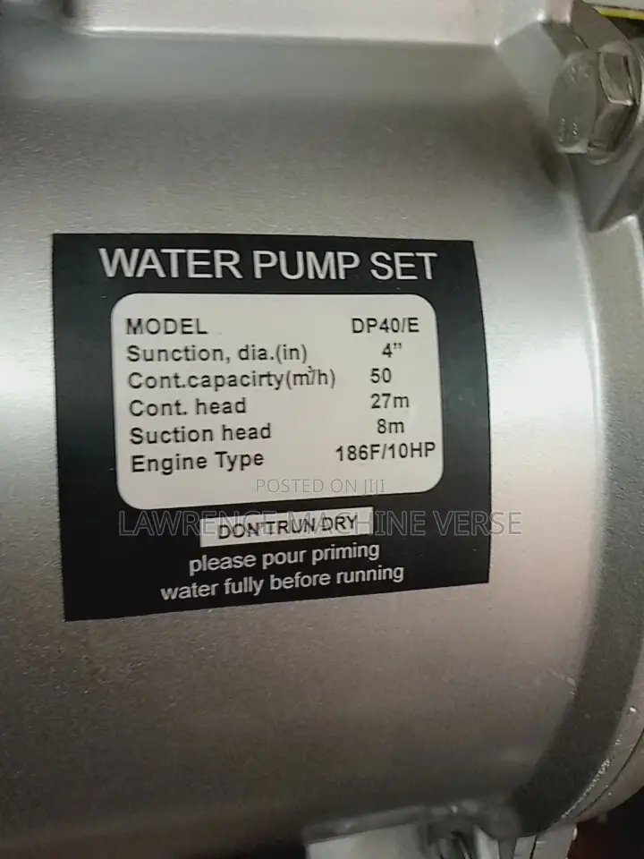 Diesel Surface Water Pump 4 Inch