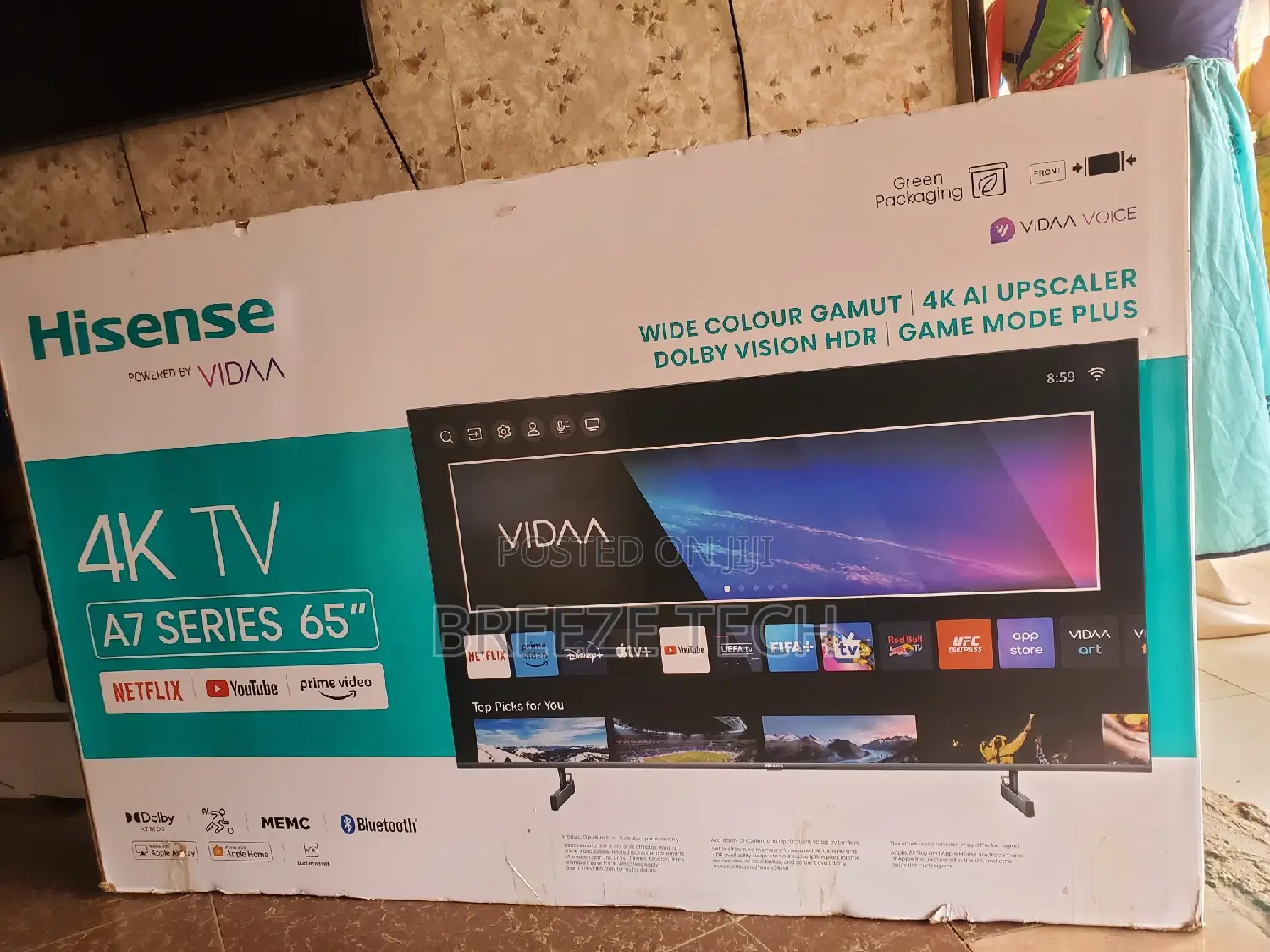 65"INCH Smart Hisense