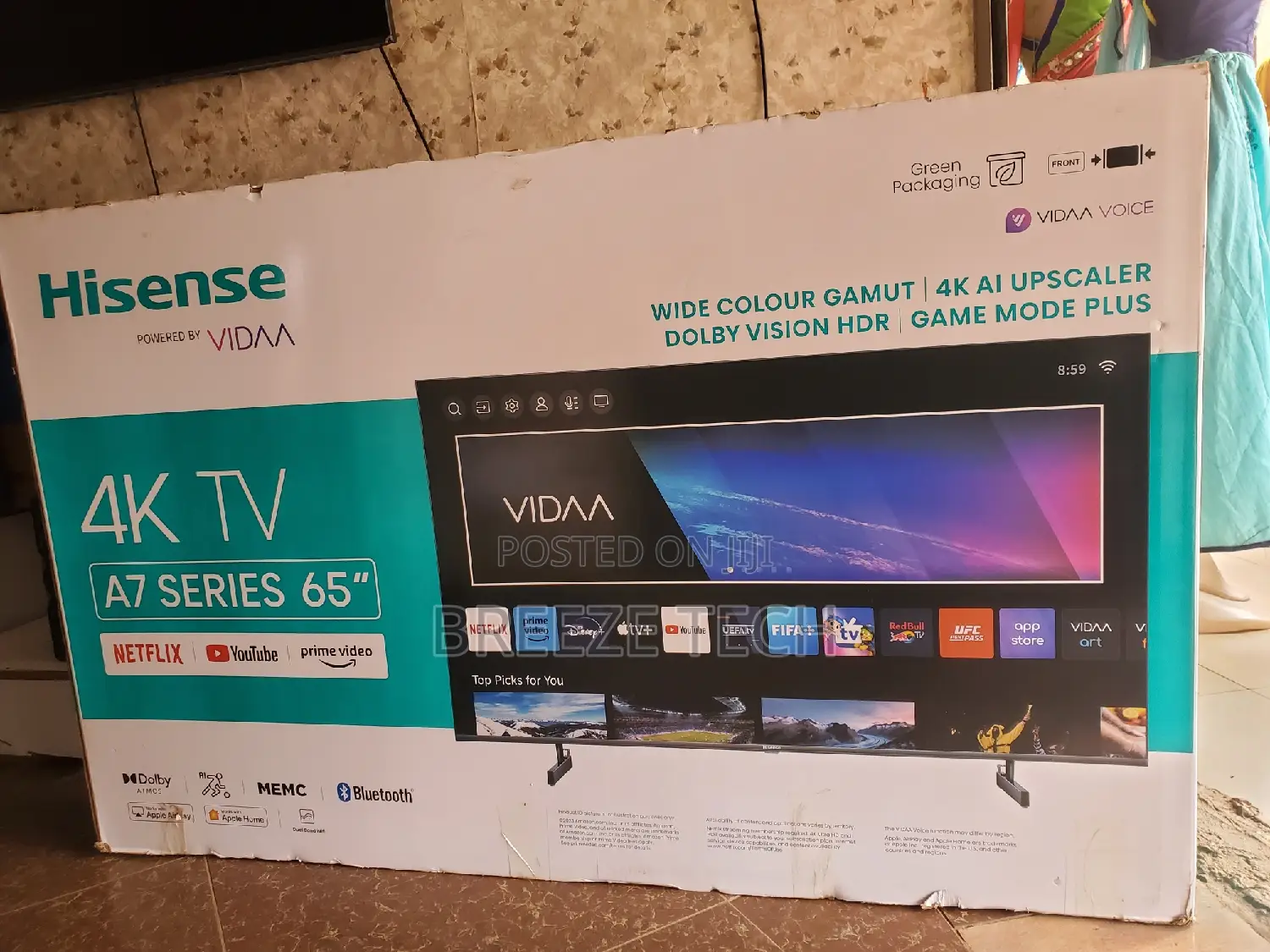 65"INCH Smart Hisense