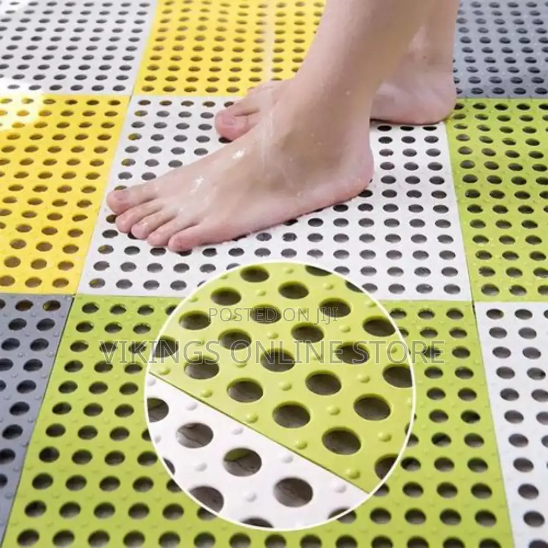 Anti-Slip Bathroom Mat Non-Slip Mat 25x25cm (Sold Per Piece)