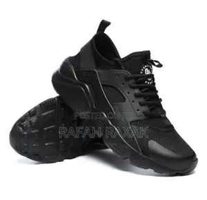 Original Black Nike Air Huarache Run Ultra Sneaker