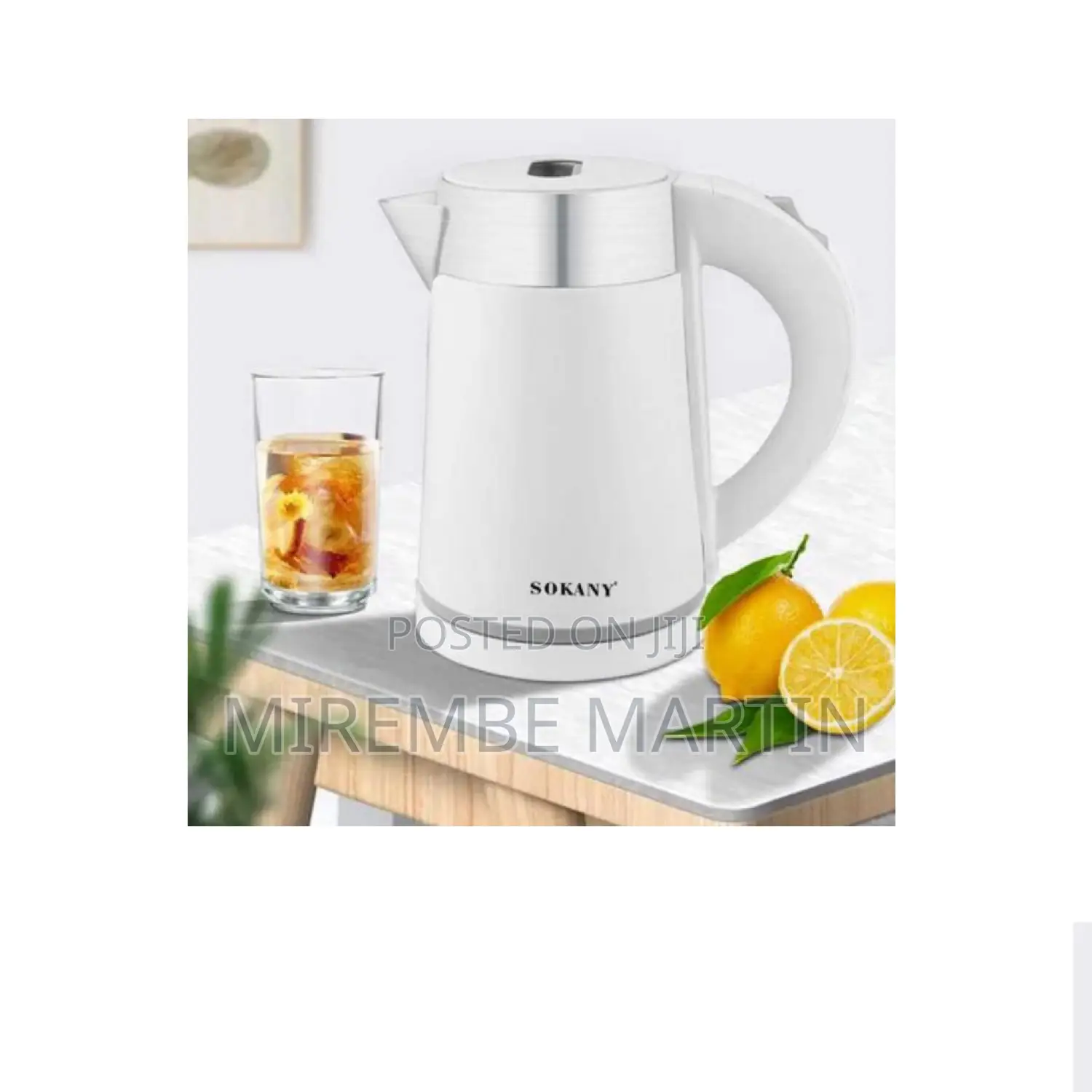 Sokany 1L Electric Kettle.