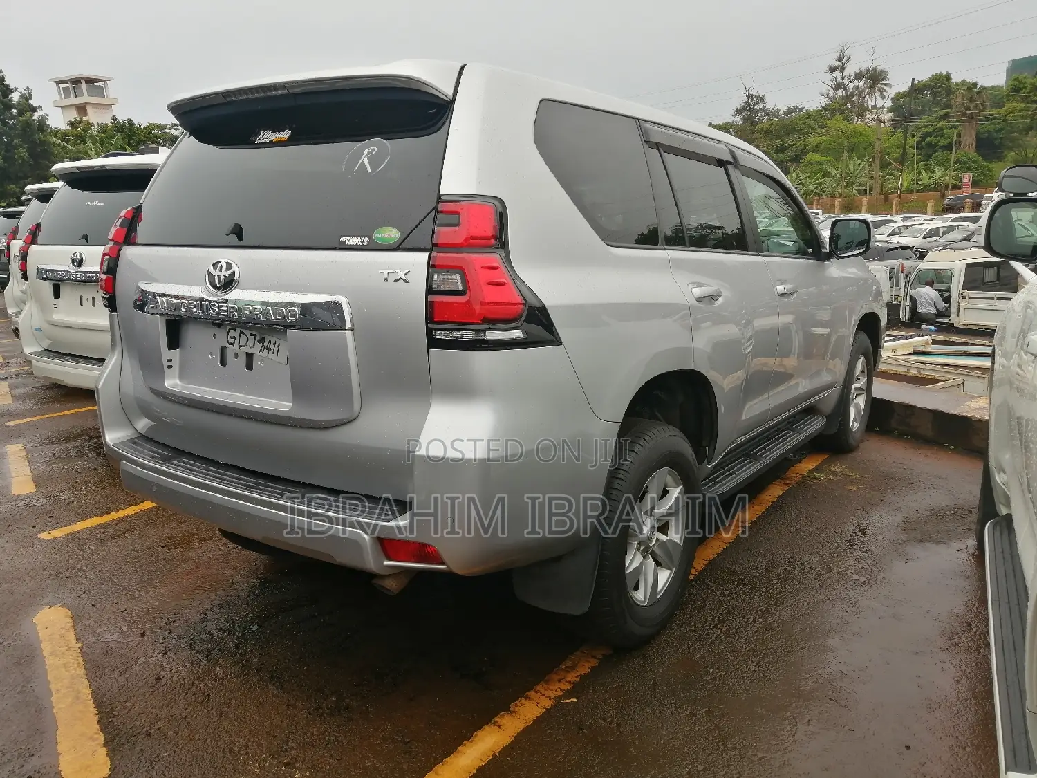 Toyota Land Cruiser Prado 2018 Silver