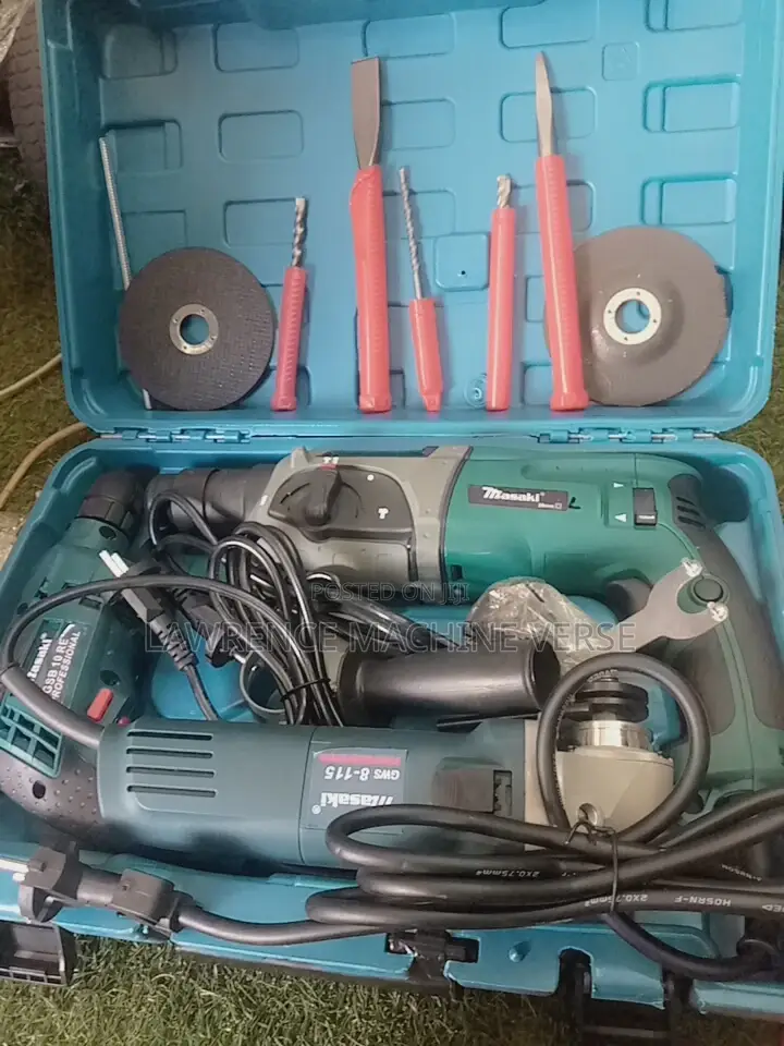 Drill Set and Grinder 3in1