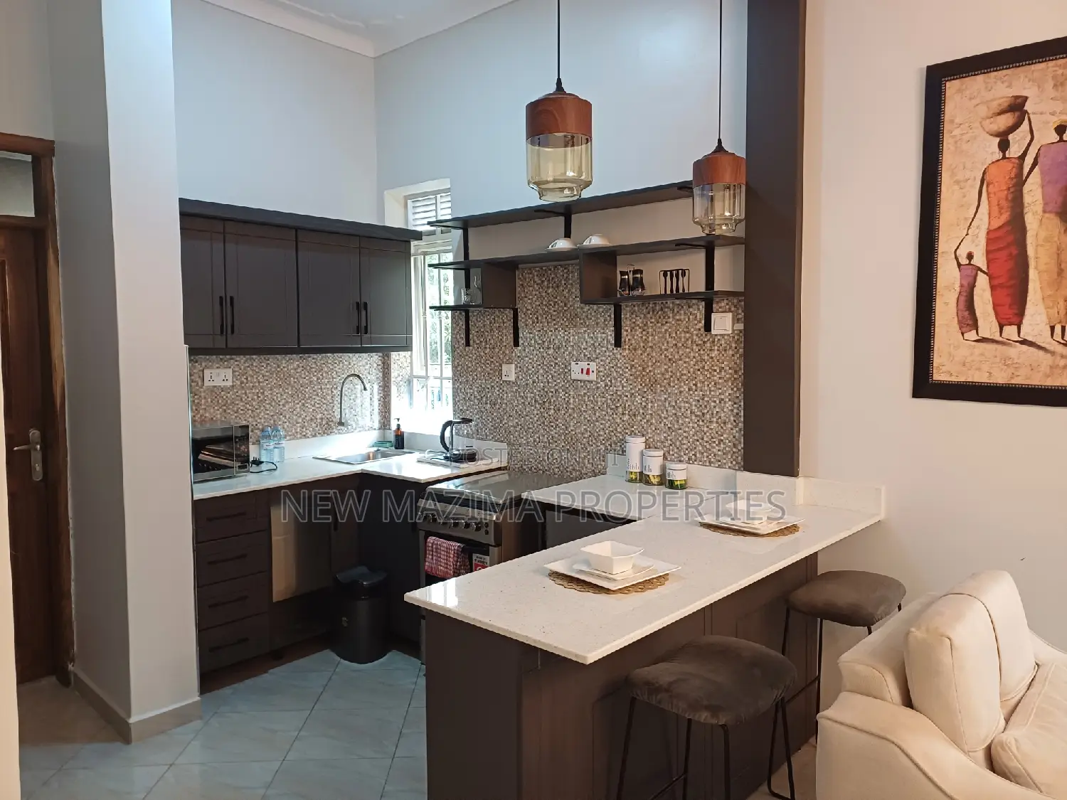 Furnished 1bdrm Apartment in Muyenga Heights, Division A for rent