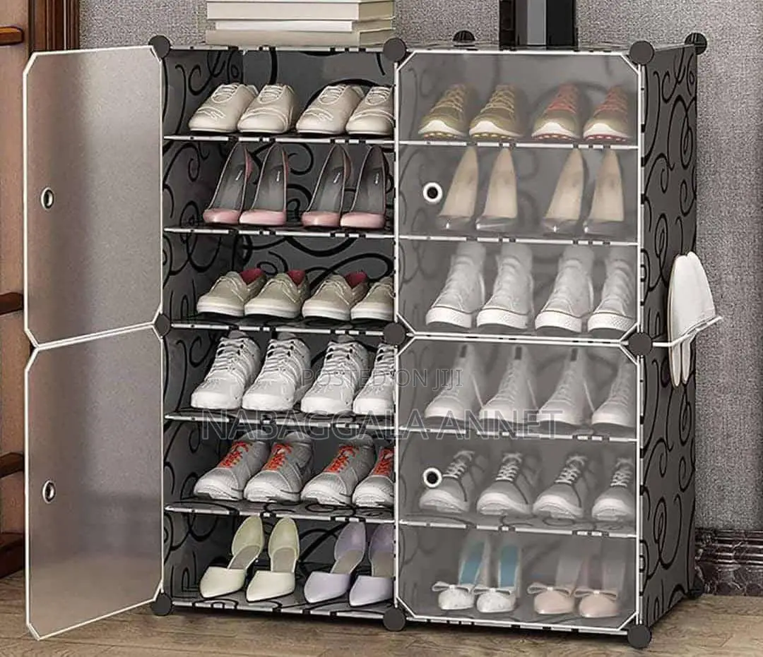 6layers Plastic Shoe Rack