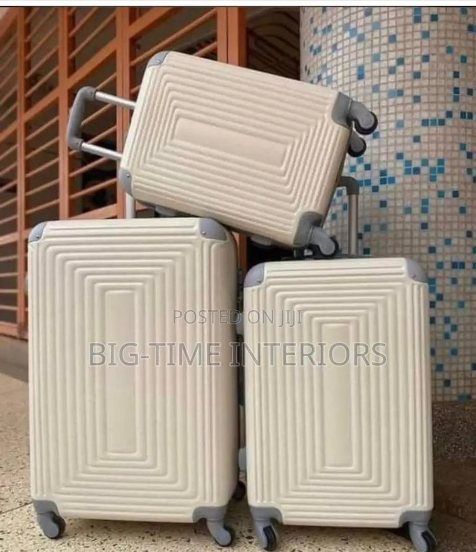 3in1 Plastic Suitcase Set