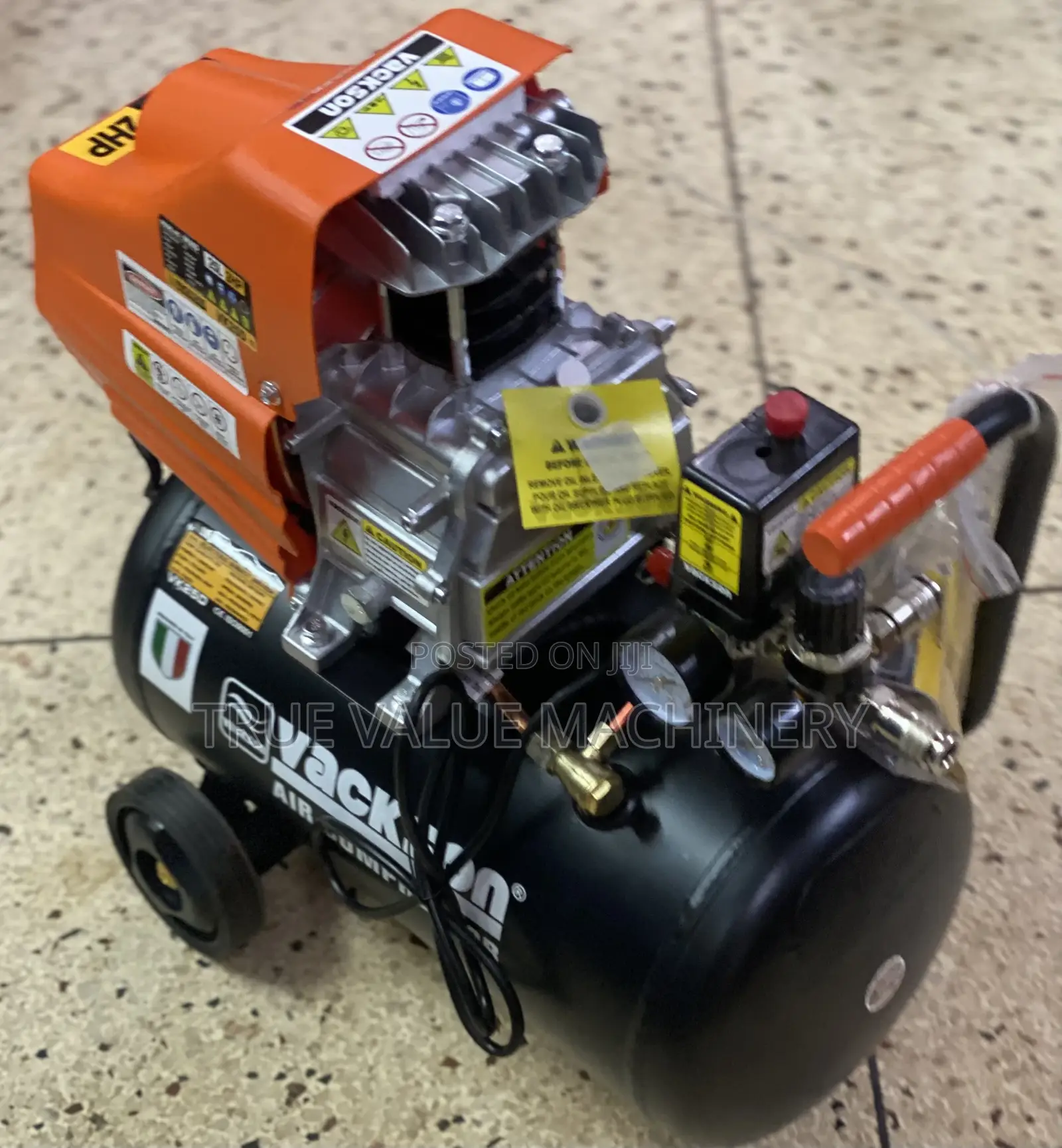 Air Compressor 25 Litres Italy Brand Vackson