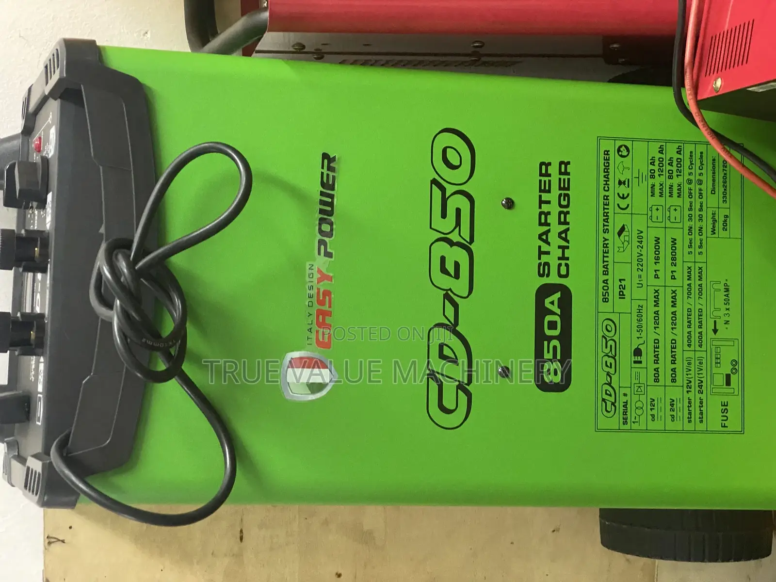 Battery Charger 850A Easy Power Italy