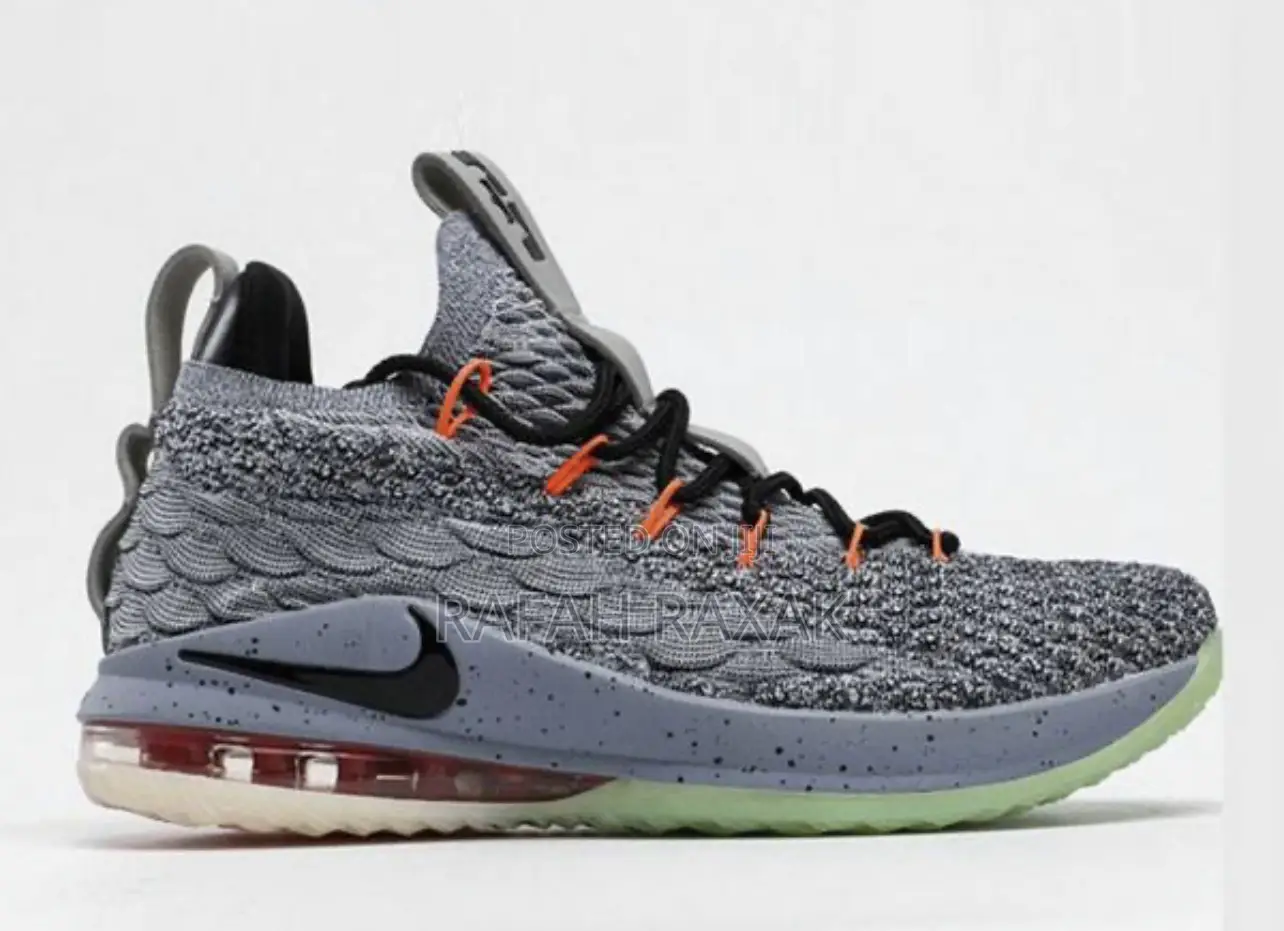 Original Nike Men’S Lebron 15 Low Cool Grey Sneaker