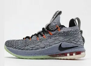 Original Nike Men’S Lebron 15 Low Cool Grey Sneaker