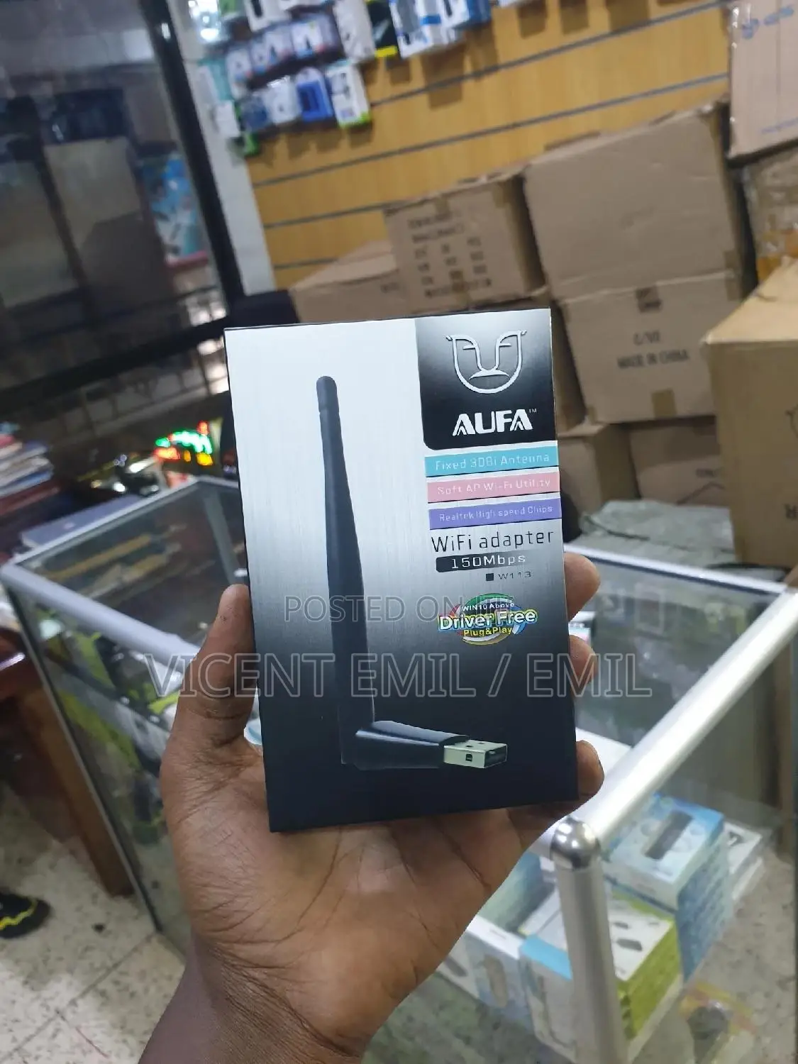Wifi Adapter 150mbps AUFA
